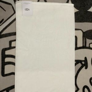 SET OF 2 UGG OLINDA BATH MAT ORGANIC WHITE